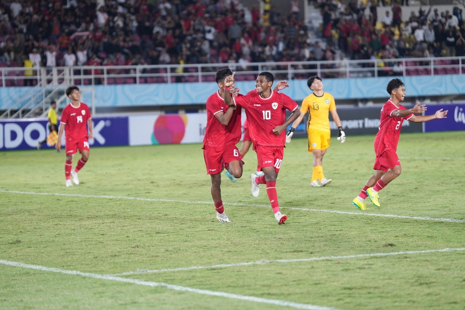 Timnas U-16 Indonesia vs Singapura