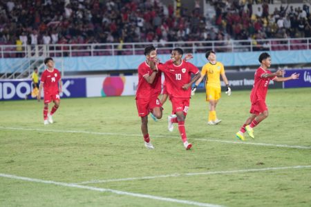 Timnas U-16 Indonesia vs Singapura