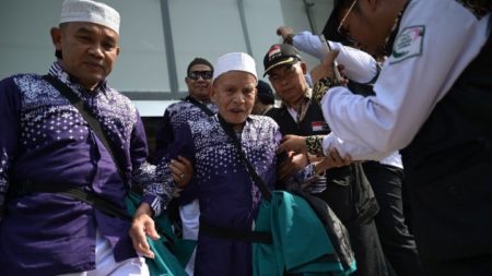 jemaah haji indonesia pulang