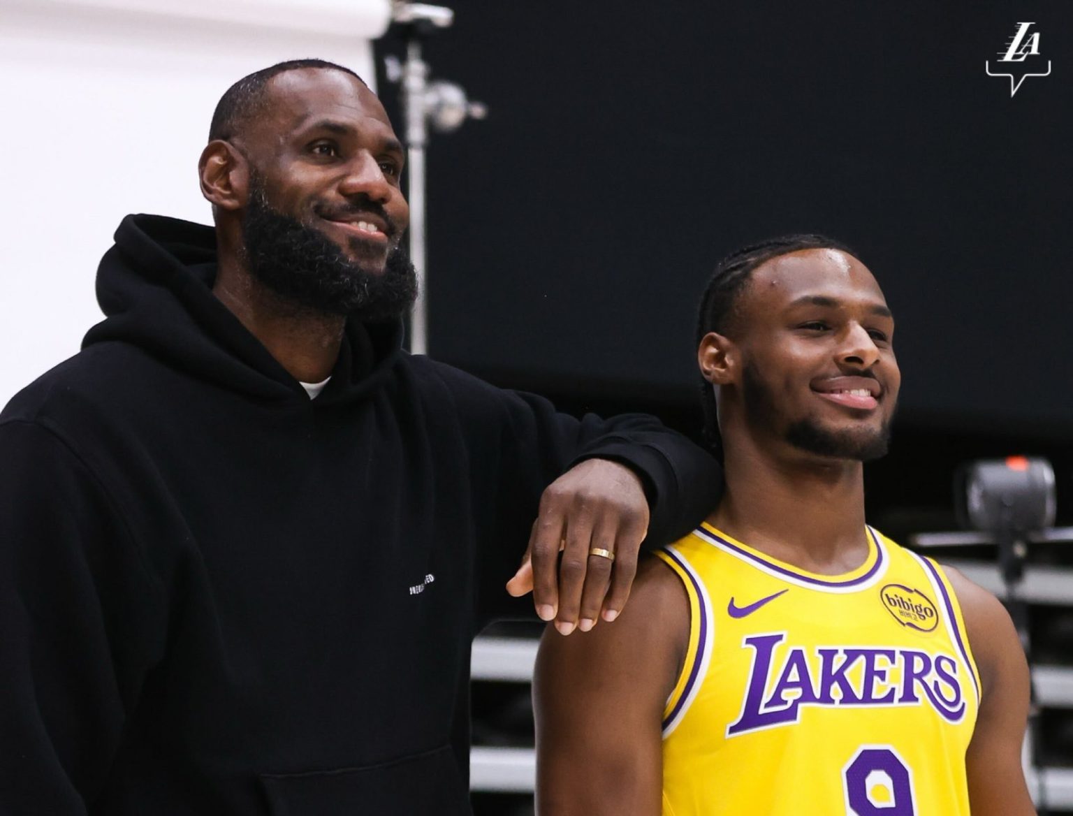 LeBron James dan Bronny James