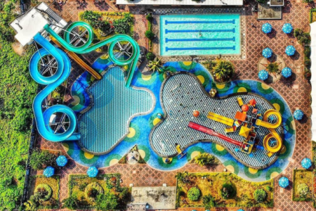 Rasakan sensasi berbeda di green lake view waterpark cimanggis, kolam renang dan wahana seru di depok