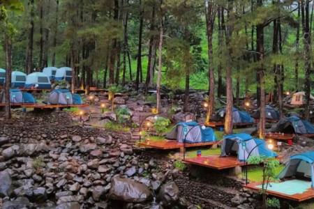 Mengenal lebih dekat korean glamping di jolotundo edupark, nganjuk