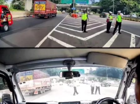 Oknum Polantas Pungli di Tol, IPW Minta Tak Dipecat (Tangkapan layar)