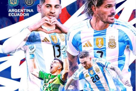 Timnas Argentina jumpa Ekuador pada babak perempat final Copa America 2024
