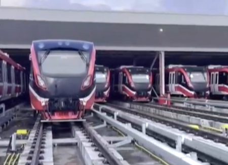 Jumlah penumpang LRT Jabodebek